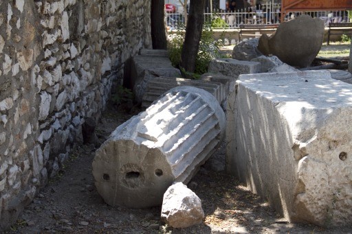 Broken Column and Inscribed Stone, Thyatira