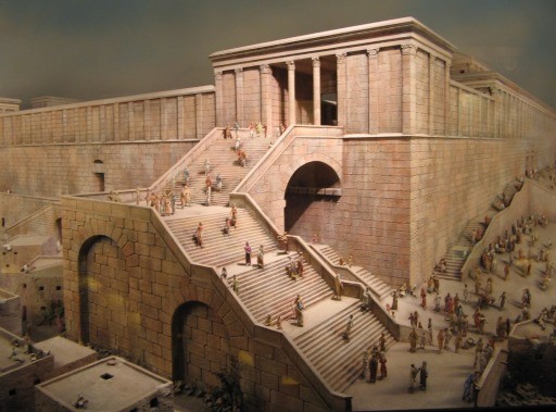 Reconstruction model of Ancient Jerusalem in Museum of David Castle