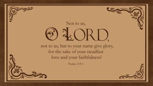 Psalm 1151 [widescreen]