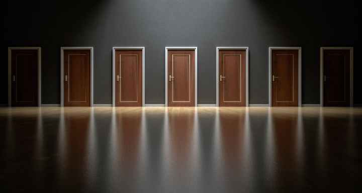 choices decision doors doorway