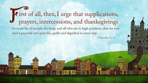1 Timothy 21–2 [widescreen]